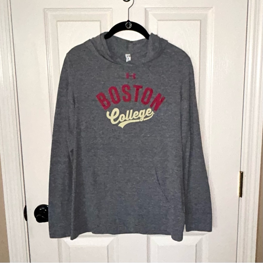 Under Armour Boston College Long Sleeve Hooded Tee 🍂